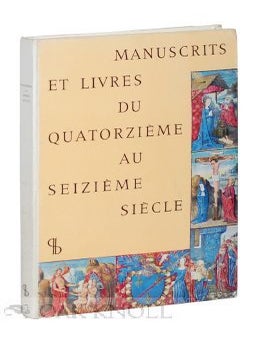 Order Nr. 115289 MANUSCRITS ET LIVRES DU QUATORZIÈME AU SEIZIÈME SIÈCLE