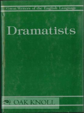 Order Nr. 115362 DRAMATISTS. James Vinson, D L. Kirkpatrick