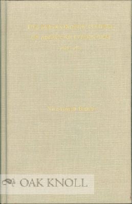 Order Nr. 115409 THE BIBLIOGRAPHIC CONTROL OF AMERICAN LITERATURE, 1920-1975. Vito Joseph Brenni.