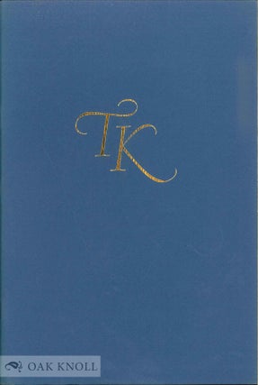 Order Nr. 115558 TK: TIBE KALLISON KOTZ NOVEMBER 12, 1903-JULY 26, 1982