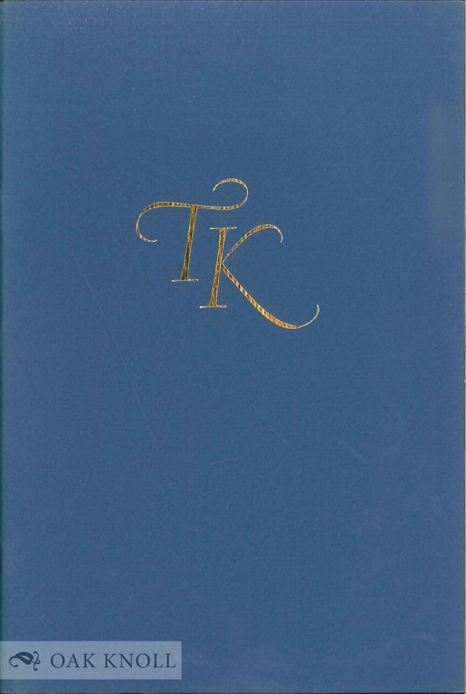 Order Nr. 115558 TK: TIBE KALLISON KOTZ NOVEMBER 12, 1903-JULY 26, 1982.