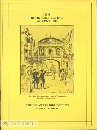 Order Nr. 11602 THIS BOOK-COLLECTING ADVENTURE. PRESENTED BY THE