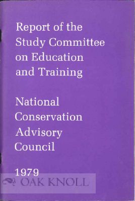 Order Nr. 116100 REPORT OF THE STUDY COMMITTEE ON EDUCATION AND TRAINING.