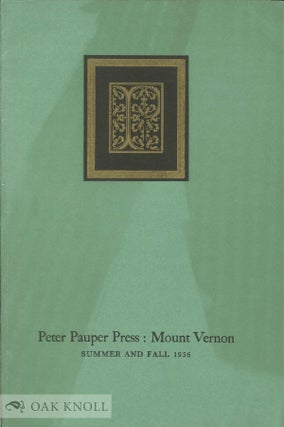 PETER PAUPER PRESS: MOUNT VERNON
