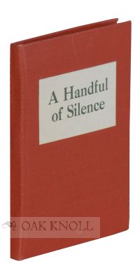 Order Nr. 116441 A HANDFUL OF SILENCE. Ken Davis