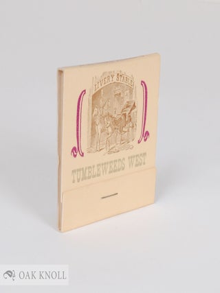 Order Nr. 116589 TUMBLEWEEDS WEST, NO. 3, WHISKEY JOE. Don Hildreth