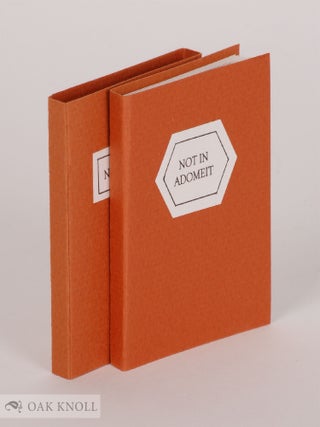 Order Nr. 116734 NOT IN ADOMEIT. Robert E. Massmann