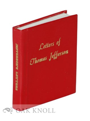 Order Nr. 117303 LETTERS OF THOMAS JEFFERSON