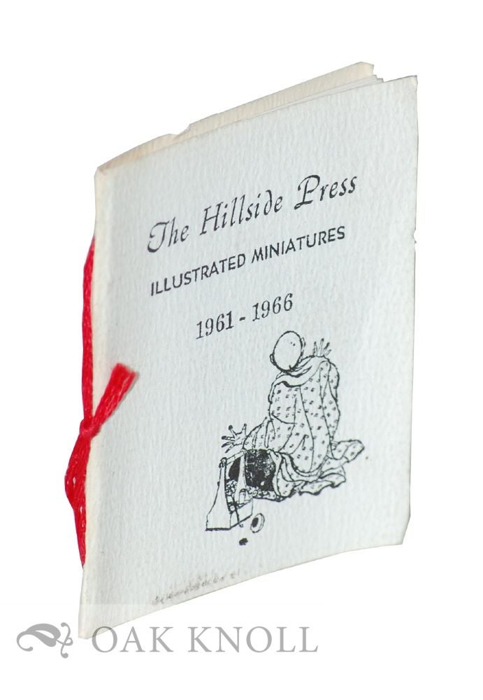 Order Nr. 117349 THE HILLSIDE PRESS: ILLUSTRATED MINIATURES 1961-1966.