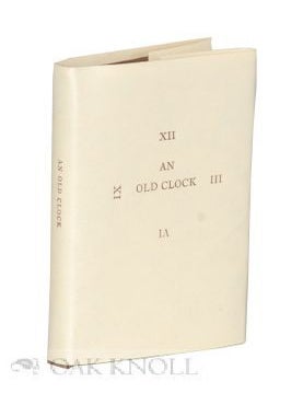 Order Nr. 117383 AN OLD CLOCK. J. Ed Newman