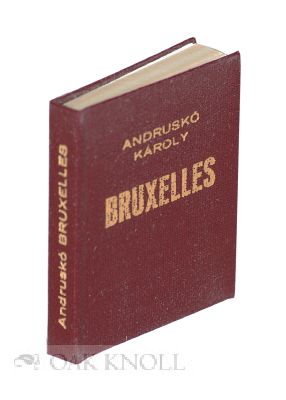 Order Nr. 117413 BRUXELLES. Andruskó Károly