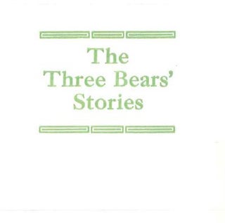 Order Nr. 117510 THE THREE BEARS' STORIES