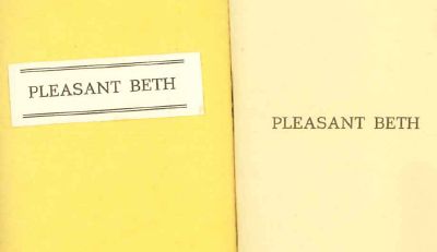 Order Nr. 117606 PLEASANT BETH; OR, A GOOD GIRL RECEIVES AN AWARD. Robert L. Merriam.