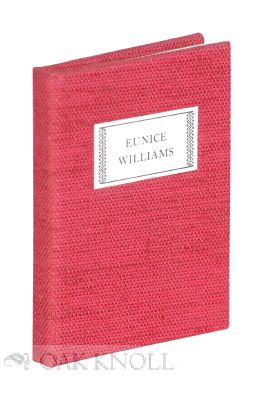 Order Nr. 117613 EUNICE WILLIAMS. Robert L. Merriam