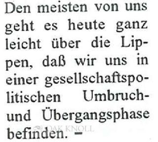 WEGMARKIERUNGEN.