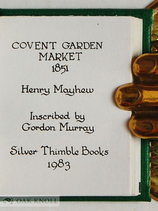 COVENT GARDEN MARKET 1851.