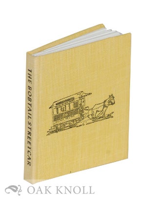 Order Nr. 118132 THE BOBTAIL STREETCAR. Terence W. Cassidy