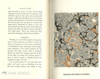 A MANUAL OF THE ART OF BOOKBINDING Originally issued with 7 hand-marbled specimens by Mr. Charles Williams.