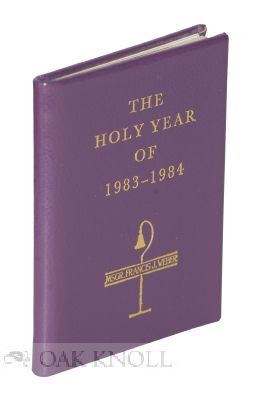 THE HOLY YEAR OF 1983-1984. Francis J. Weber.
