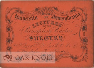 TICKETS TO THE HEALING ARTS: MEDICAL LECTURE TICKETS OF THE 18TH AND 19TH CENTURIES
