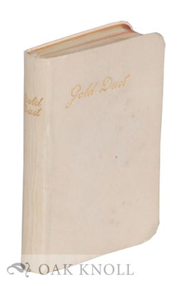 Order Nr. 118776 GOLD DUST: A COLLECTION OF GOLDEN COUNSELS FOR THE SANCTIFICATION OF DAILY LIFE....
