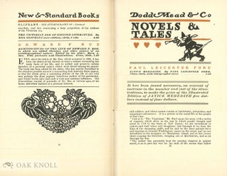 DODD MEAD & CO'S NEW AND STANDARD BOOKS, CHRISTMAS 1899-1900.