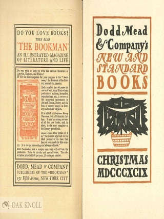 DODD MEAD & CO'S NEW AND STANDARD BOOKS, CHRISTMAS 1899-1900.