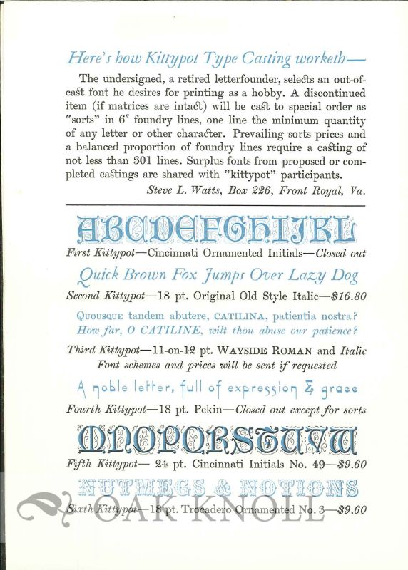 Order Nr. 118998 Printed material of the Privateer Press.