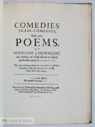A RECORD OF BOOKS & LETTERS COLLECTED BY WILLIAM HARRIS ARNOLD. WITH AN ESSAY ON THE COLLECTOR'S POINT OF VIEW BY LEON H. VINCENT.
