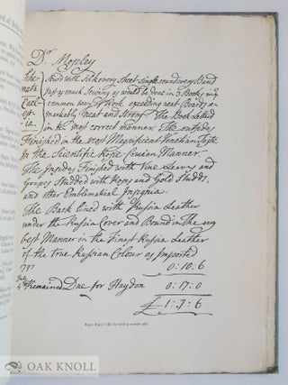 A RECORD OF BOOKS & LETTERS COLLECTED BY WILLIAM HARRIS ARNOLD. WITH AN ESSAY ON THE COLLECTOR'S POINT OF VIEW BY LEON H. VINCENT.