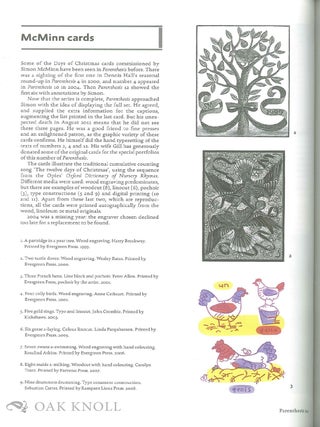 PARENTHESIS 24: THE JOURNAL OF THE FINE PRESS BOOK ASSOCIATION.