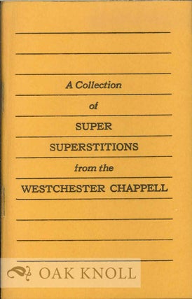 Order Nr. 119172 A COLLECTION OF SUPER SUPERSTITIONS