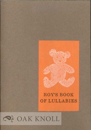 Order Nr. 119291 ROY'S BOOK OF LULLABIES