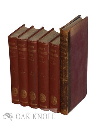 Order Nr. 119675 THE BIBLIOGRAPHER'S MANUAL OF ENGLISH LITERATURE. William Thomas Lowndes