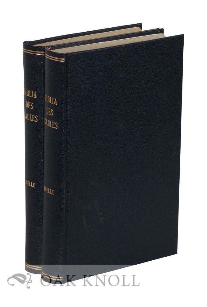 Order Nr. 119681 BIBLIOGRAPHIE GÉNÉRALE DES GAULES. Ch.-Émile Ruelle.