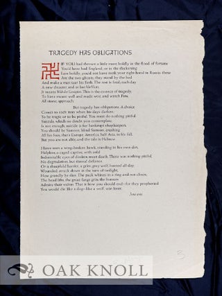 HIS PLACE FOR STORY: ROBINSON JEFFERS: A DESCRIPTIVE BIBLIOGRAPHY