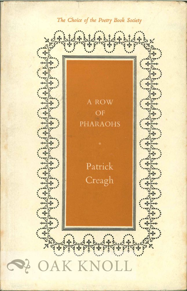 Order Nr. 119910 A ROW OF PHARAOHS. Patrick Creagh.