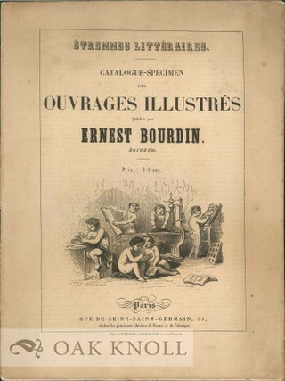 Order Nr. 119973 ÉTRENNES LITTÉRAIRES, CATALOGUE-SPÉCIMEN DES OUVRAGES ILLUSTRÉS