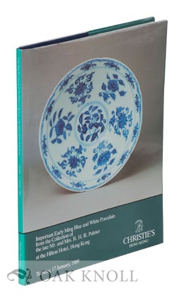 Order Nr. 120503 IMPORTANT EARLY MING BLUE AND WHITE PORCELAIN FROM THE COLLECTION OF THE LATE...