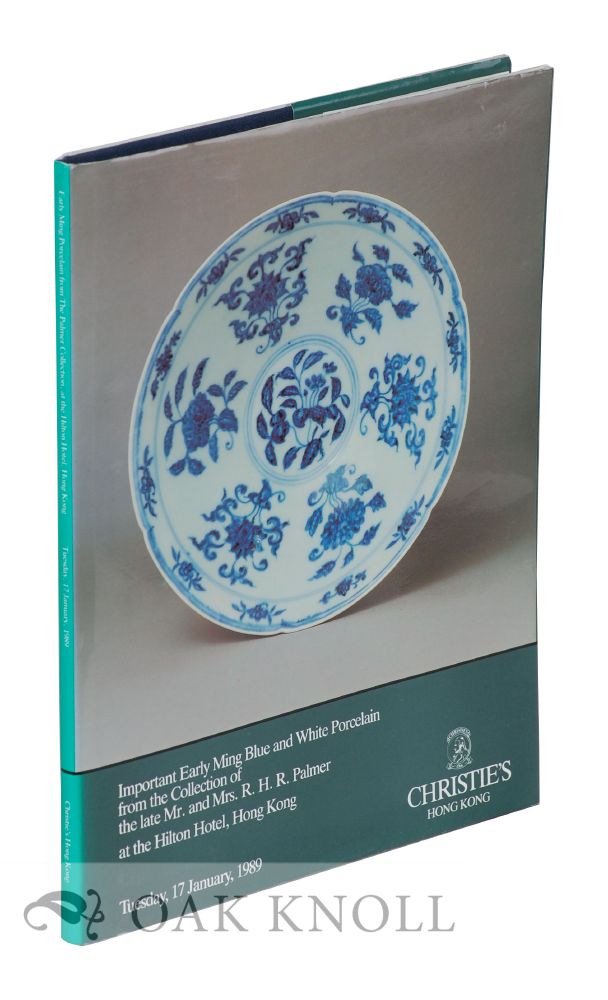 Order Nr. 120503 IMPORTANT EARLY MING BLUE AND WHITE PORCELAIN FROM THE COLLECTION OF THE LATE MR. AND MRS. R.H.R. PALMER.
