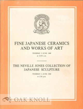 Order Nr. 120550 JAPANESE PORCELAIN, POTTERY, SCULPTURE, FURNITURE, LACQUER, SHIBAYAMA-STYLE...