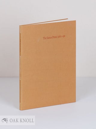Order Nr. 120848 THE JANUS PRESS 1981-90. Ruth E. Fine