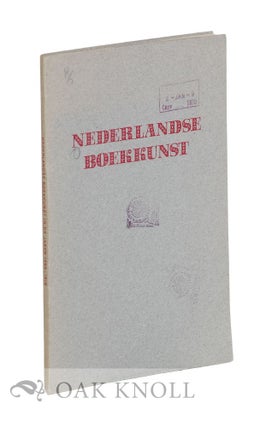 Order Nr. 120863 NEDERLANDSE BOEKKUNST IN DE JAREN 1890-1910. Th. F. van Koolwijk, compiler