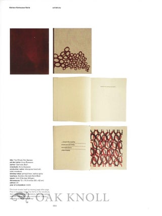 BOOK ART OBJECT 2: SECOND CATALOGUE OF THE CODEX FOUNDATION BIENNIAL INTERNATIONAL BOOK EXHIBITION AND SYMPOSIUM.