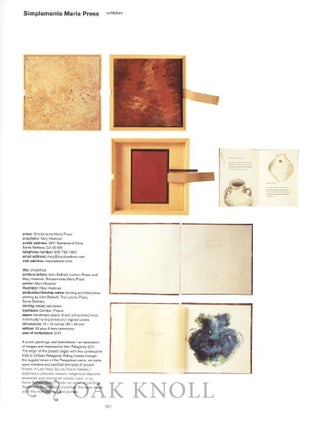BOOK ART OBJECT 2: SECOND CATALOGUE OF THE CODEX FOUNDATION BIENNIAL INTERNATIONAL BOOK EXHIBITION AND SYMPOSIUM.