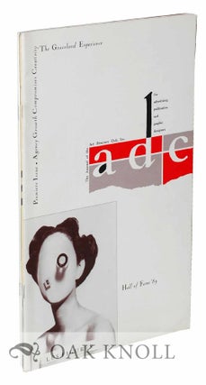 Order Nr. 121518 ADC: THE JOURNAL OF THE ART DIRECTORS CLUB, INC