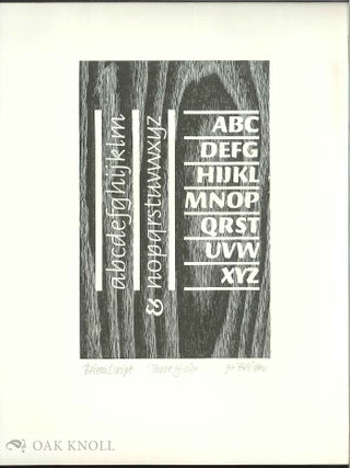 BRIOM SCRIPT: SIX UNNUMBERED PRINTS.