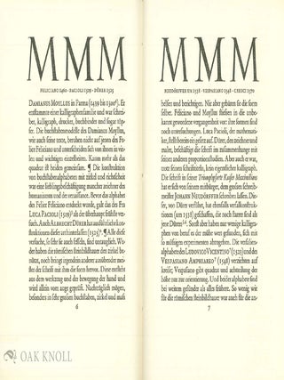 DAS ALPHABET DES DAMIANUS MOYLLUS PARMA UM 1483.