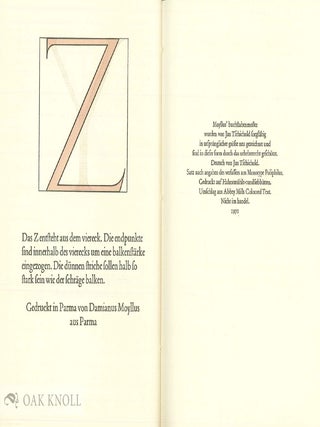 DAS ALPHABET DES DAMIANUS MOYLLUS PARMA UM 1483.
