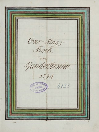 THE EARLIEST DUTCH IMPOSITION MANUAL.